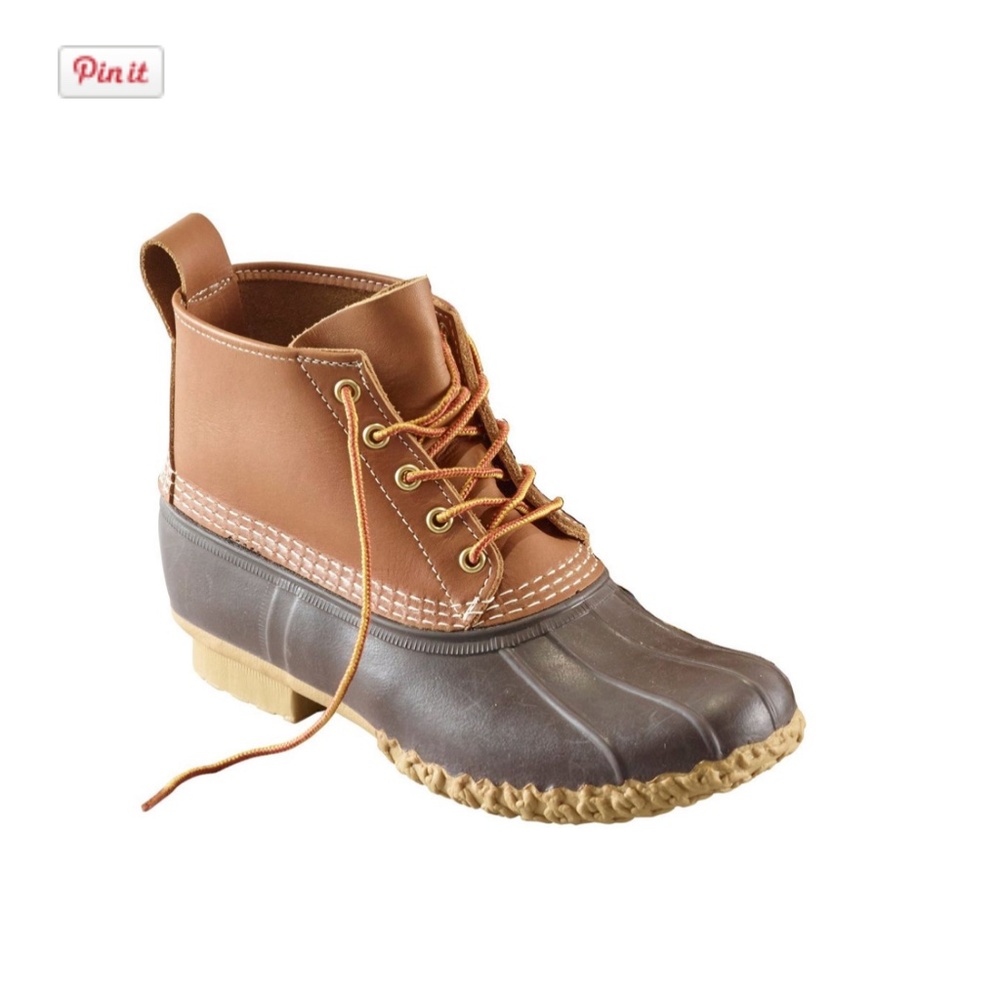 Short LL bean duck boots